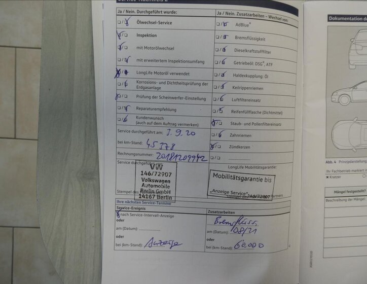 Volkswagen Touran MPV 1,4 l 110 kw