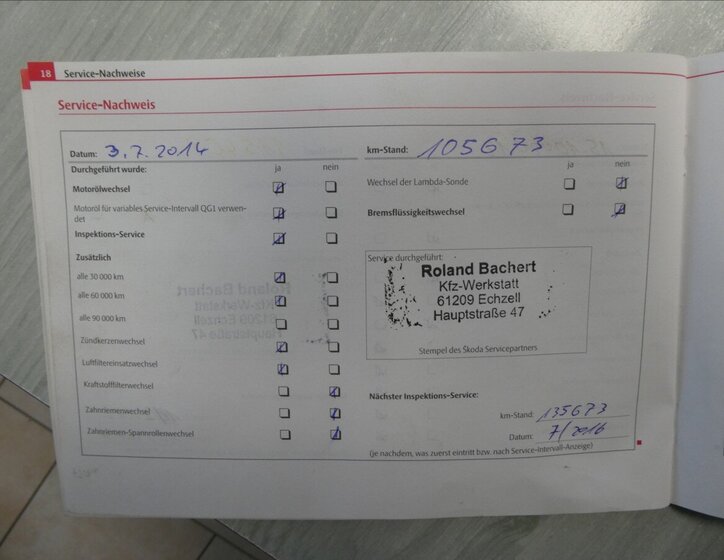 Škoda Fabia Kombi 1,4 l 63 kw