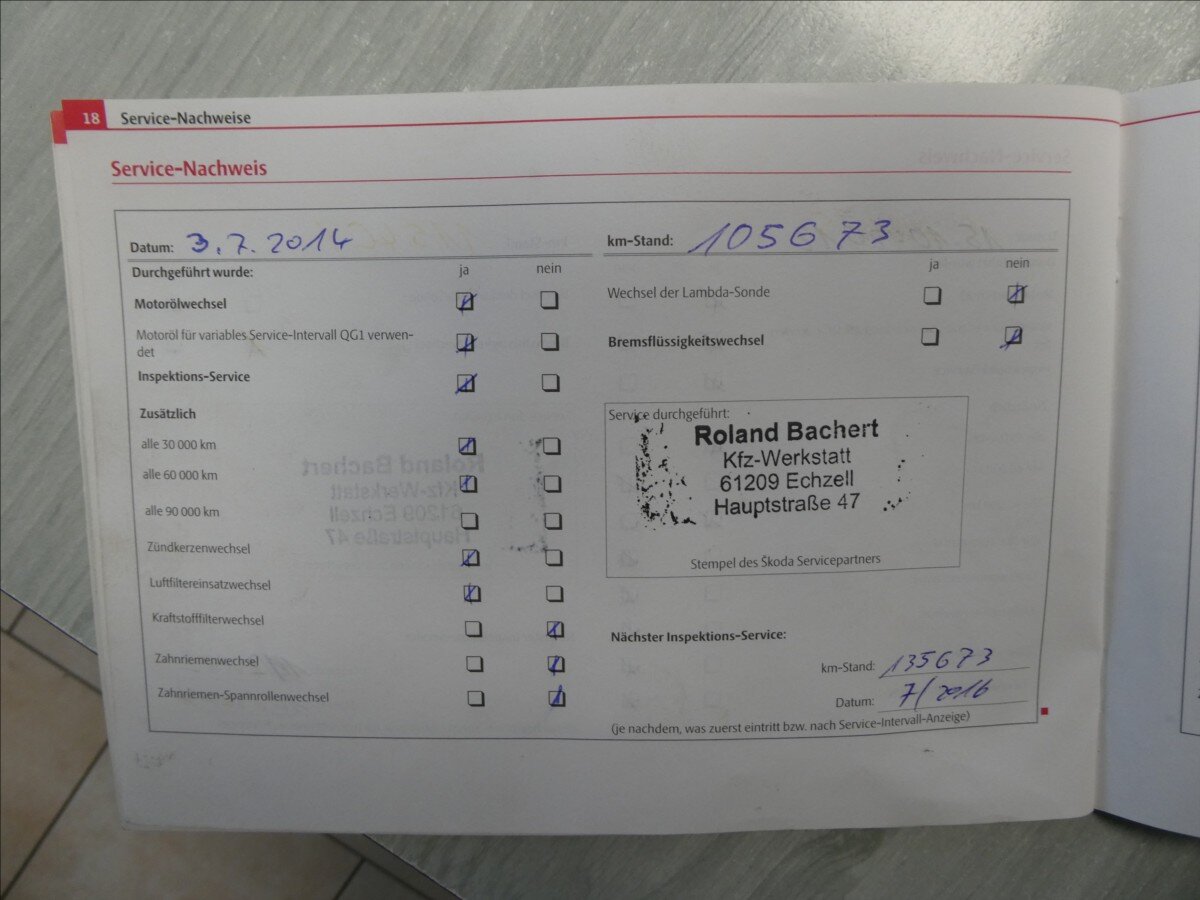 Škoda Fabia Kombi 1,4 l 63 kw