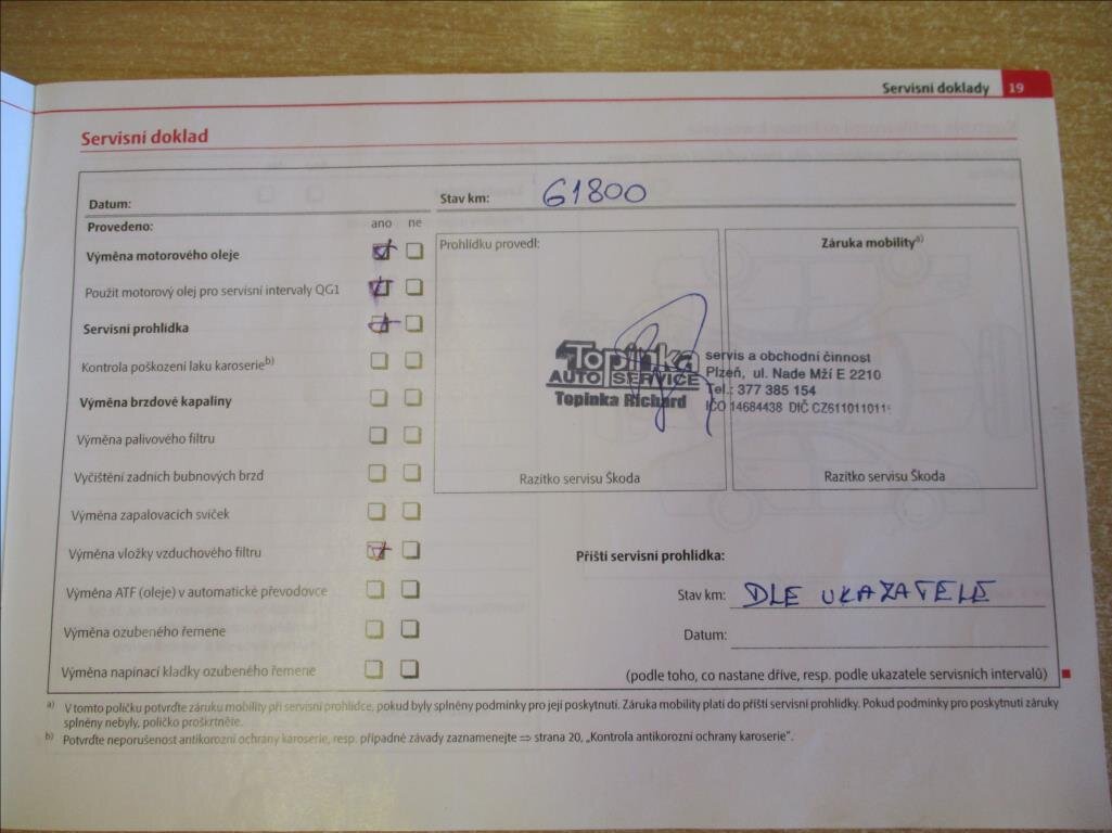 Škoda Fabia Kombi 1,2 l 63 kw