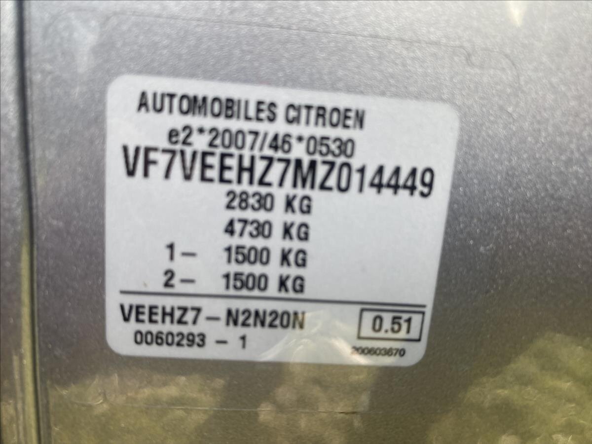 Citroën SpaceTourer Ostatní 2,0 l 130 kw