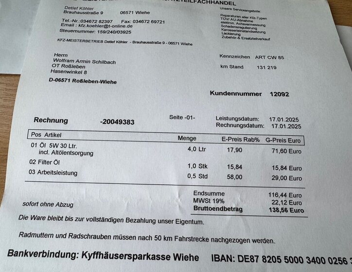 Škoda Fabia Hatchback 1,2 l 66 kw