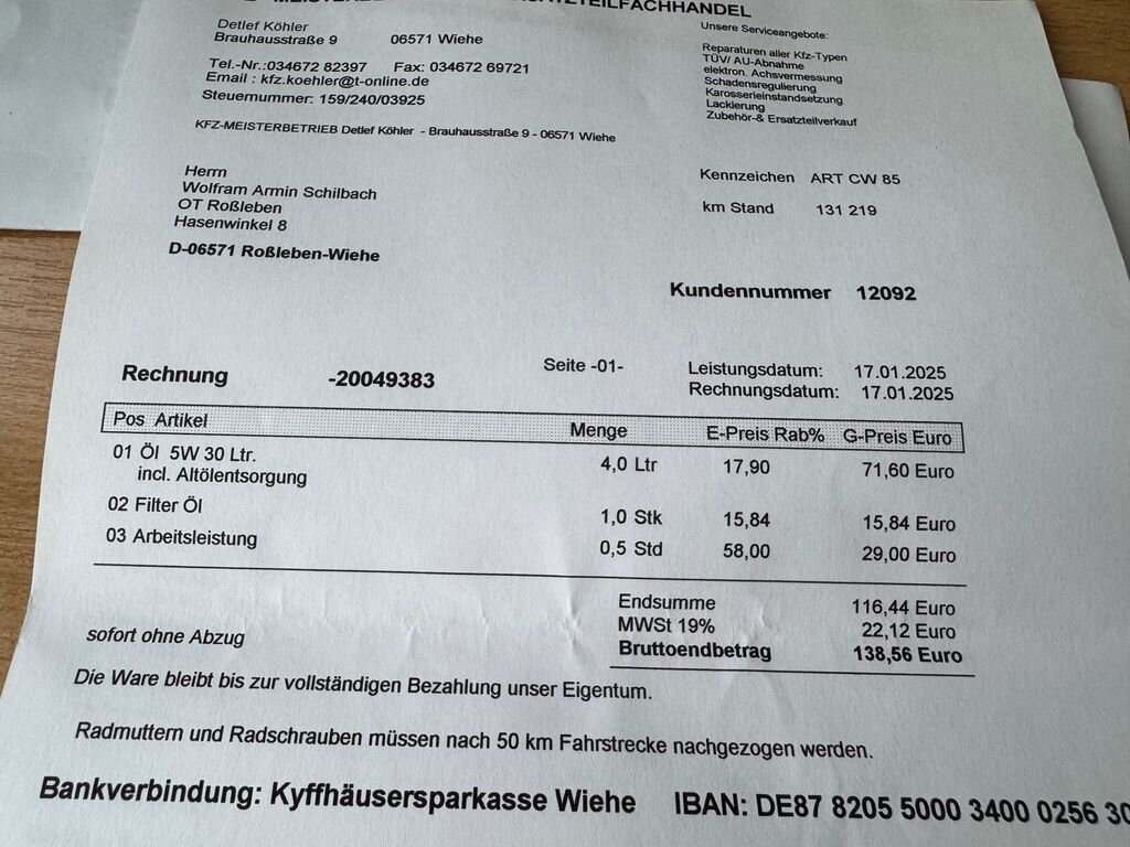 Škoda Fabia Hatchback 1,2 l 66 kw