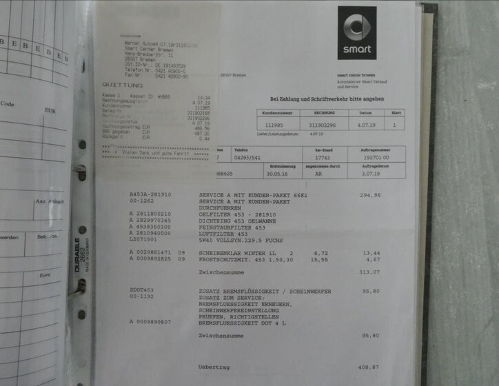 Smart Fortwo Hatchback 898,0 66 kw