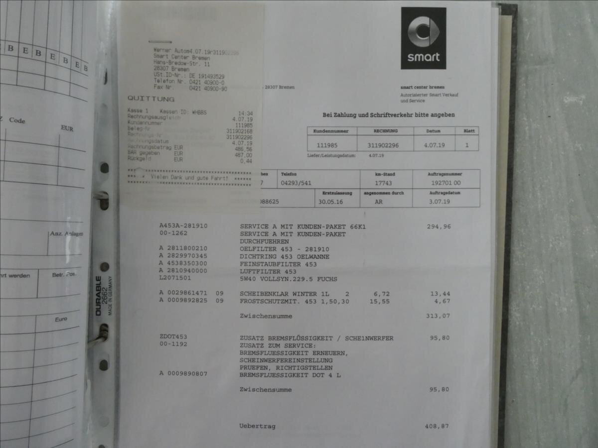 Smart Fortwo Hatchback 898,0 66 kw