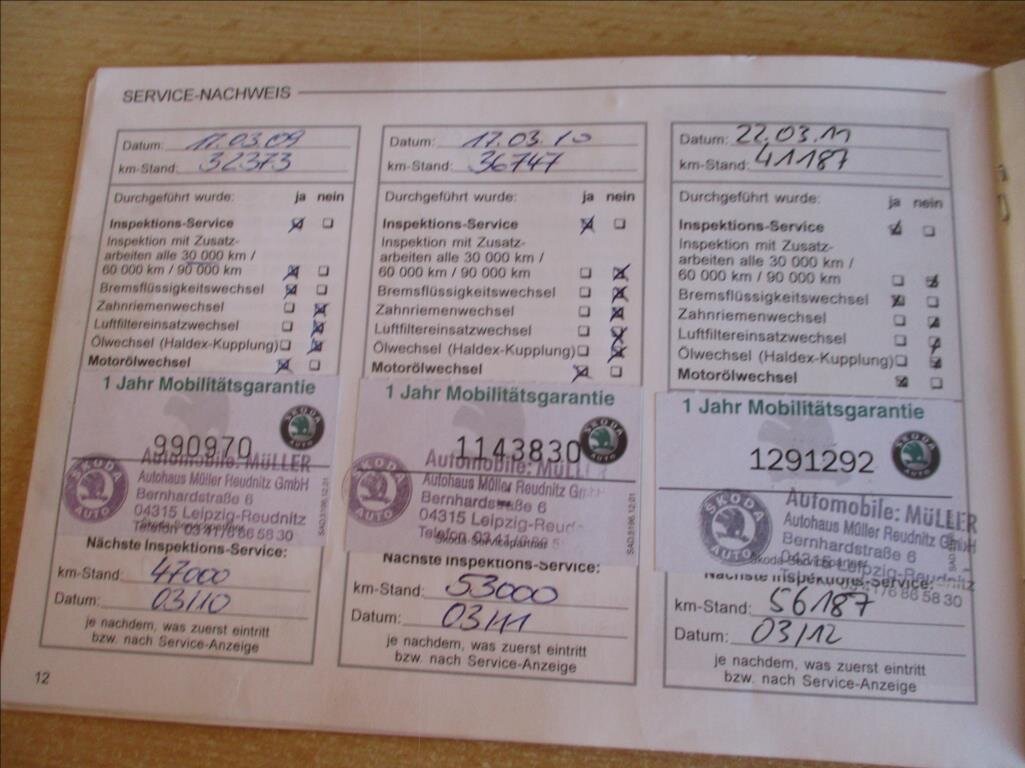 Škoda Fabia Kombi 1,4 l 74 kw