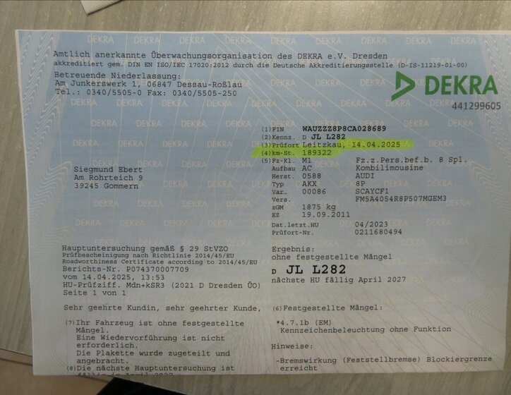 Audi A3 Hatchback 1,6 l 77 kw