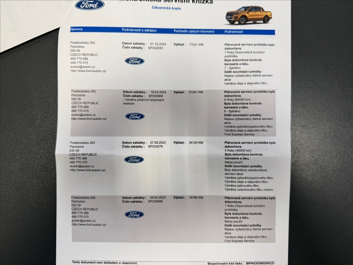 Ford Ranger Pick-up 2,0 l 157 kw