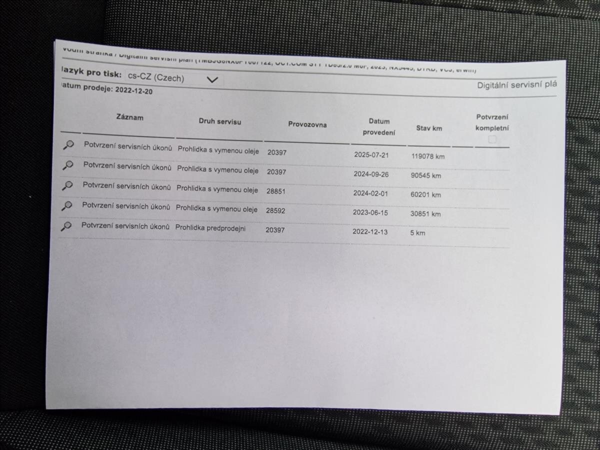 Škoda Octavia Kombi 2,0 l 85 kw