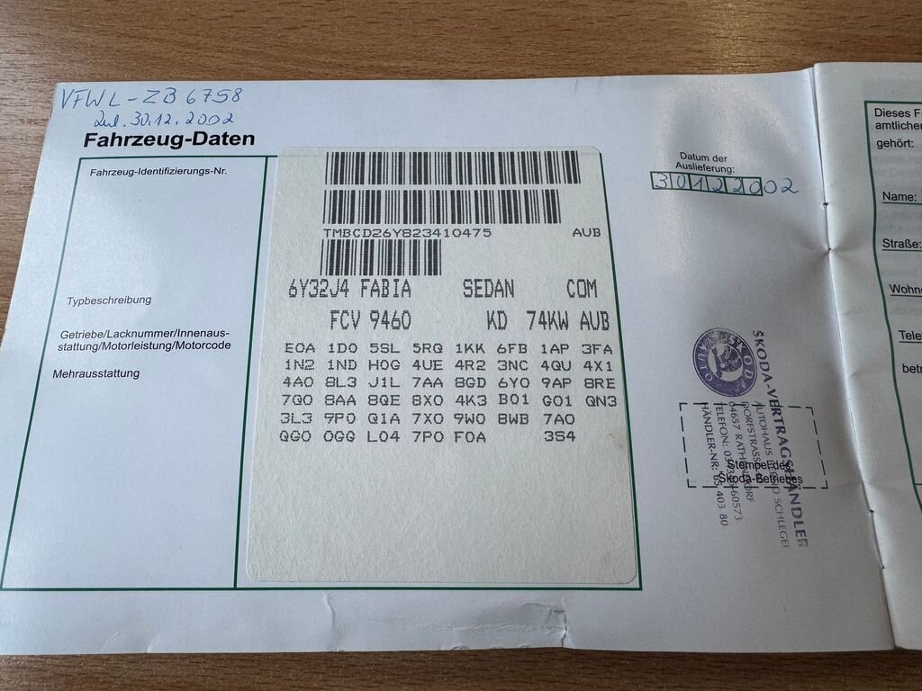 Škoda Fabia