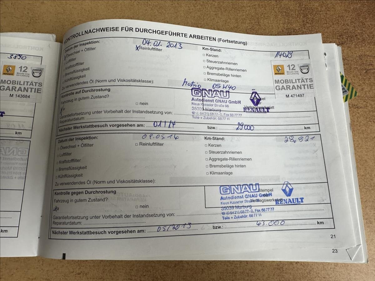 Dacia Duster SUV / Terénní 1,6 l 77 kw