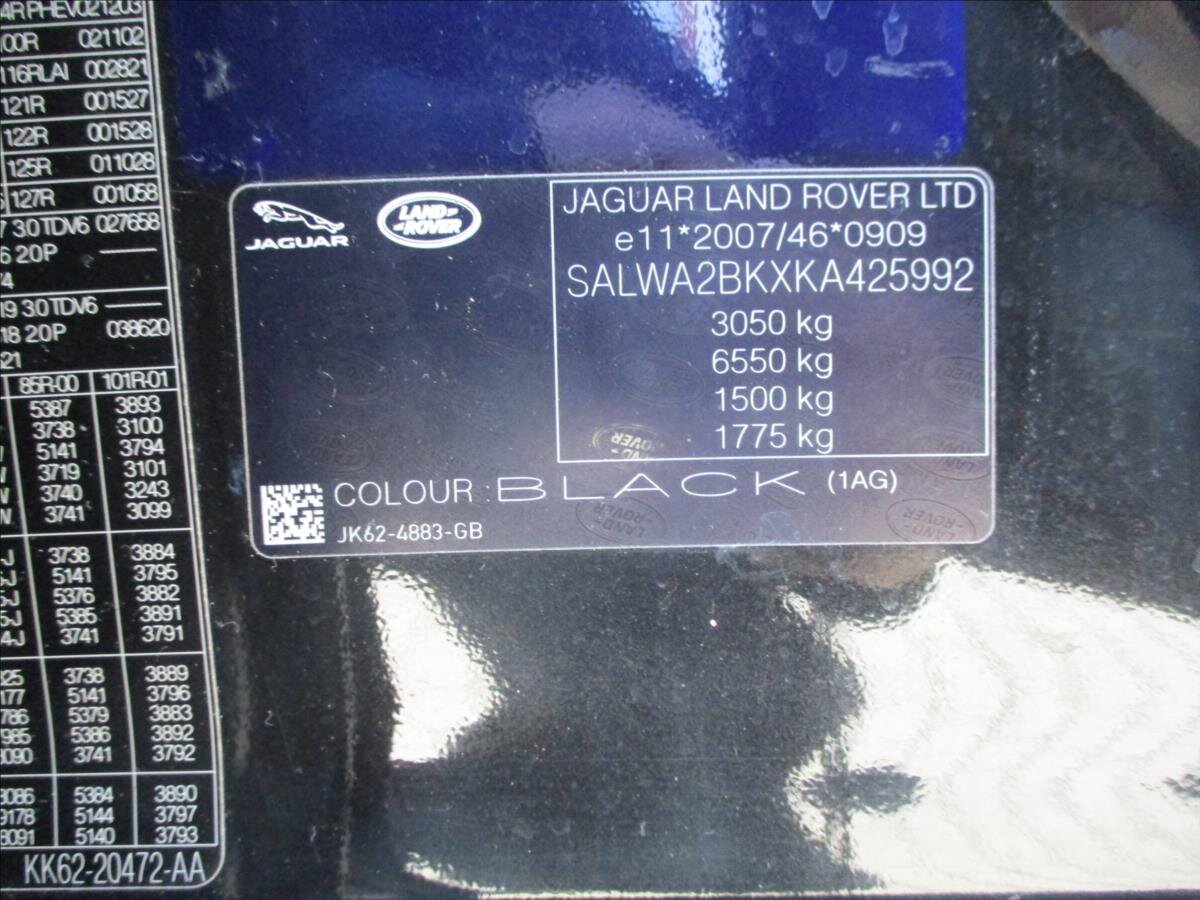 Land Rover Range Rover Sport SUV / Terénní 3,0 l 183 kw