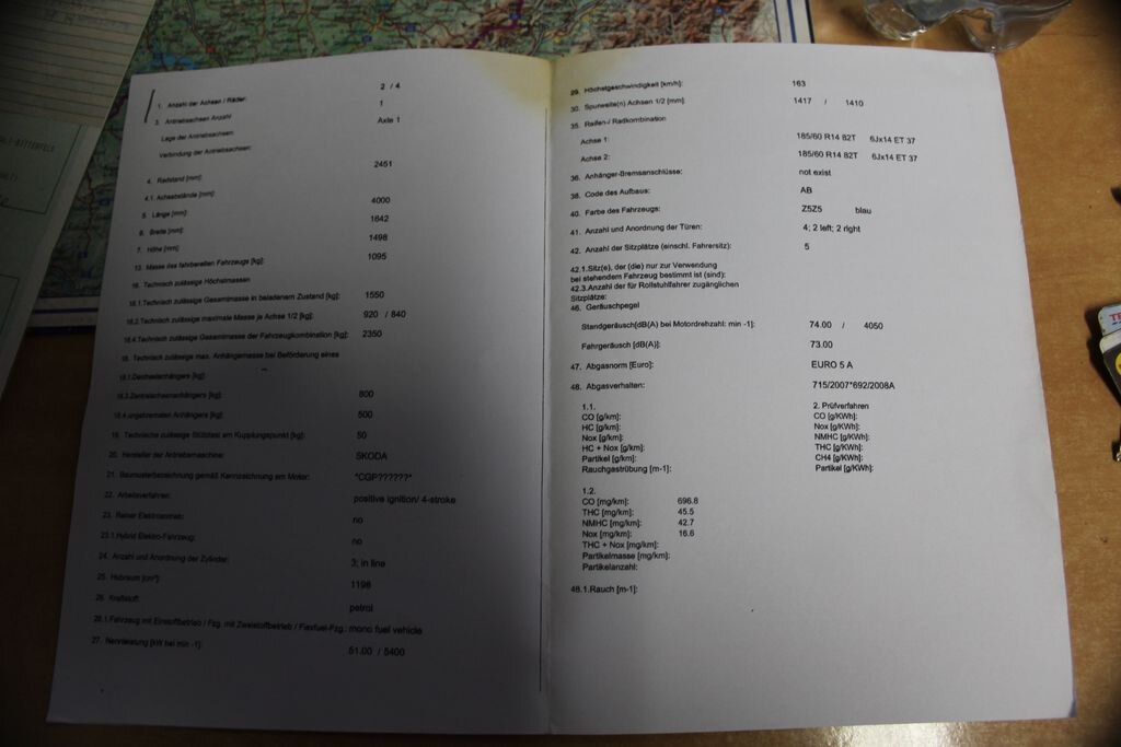 Škoda Fabia Hatchback 1,2 l 51 kw