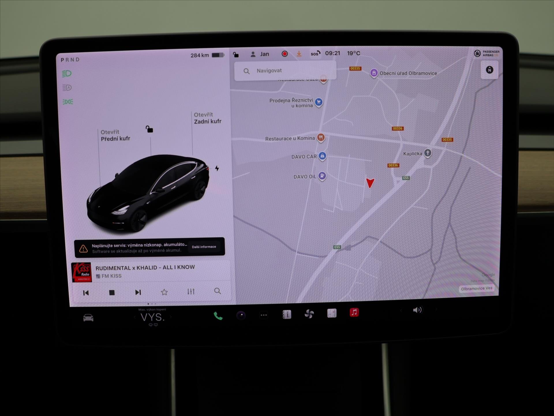 Tesla Model 3 Sedan / Limuzína 0,0 340 kw