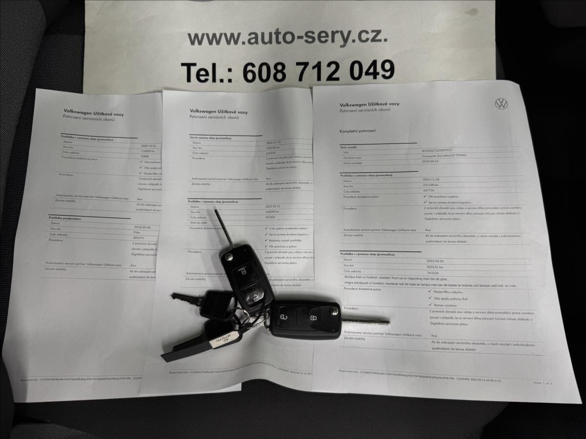 Volkswagen Transporter Valník 2,0 l 110 kw