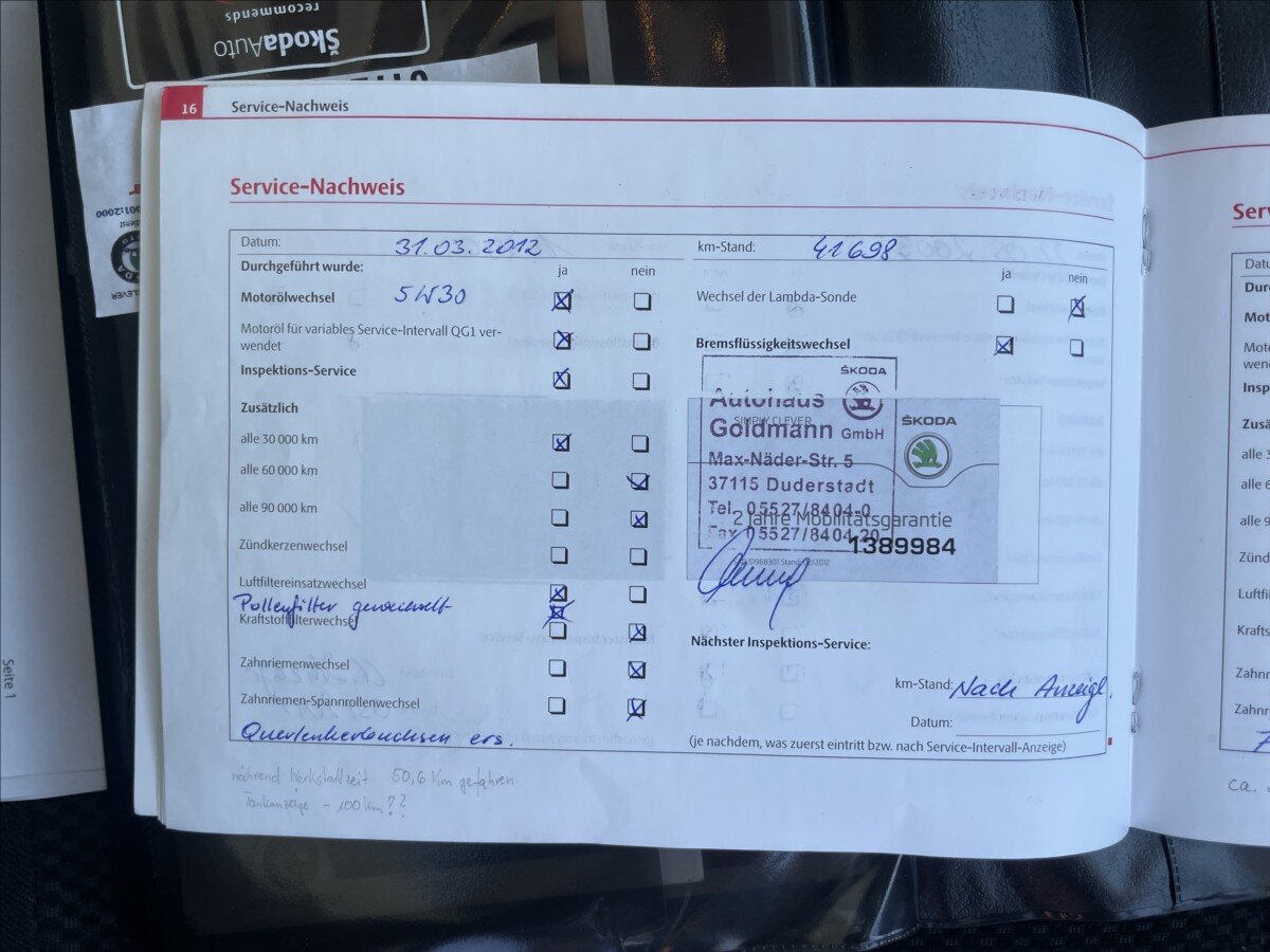 Škoda Fabia Hatchback 1,4 l 63 kw