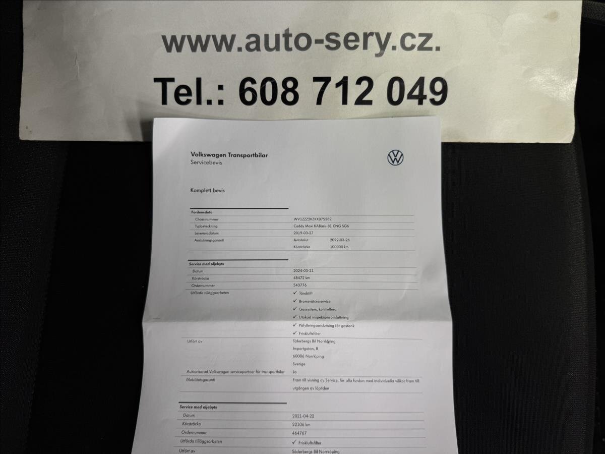 Volkswagen Caddy Ostatní 1,4 l 81 kw