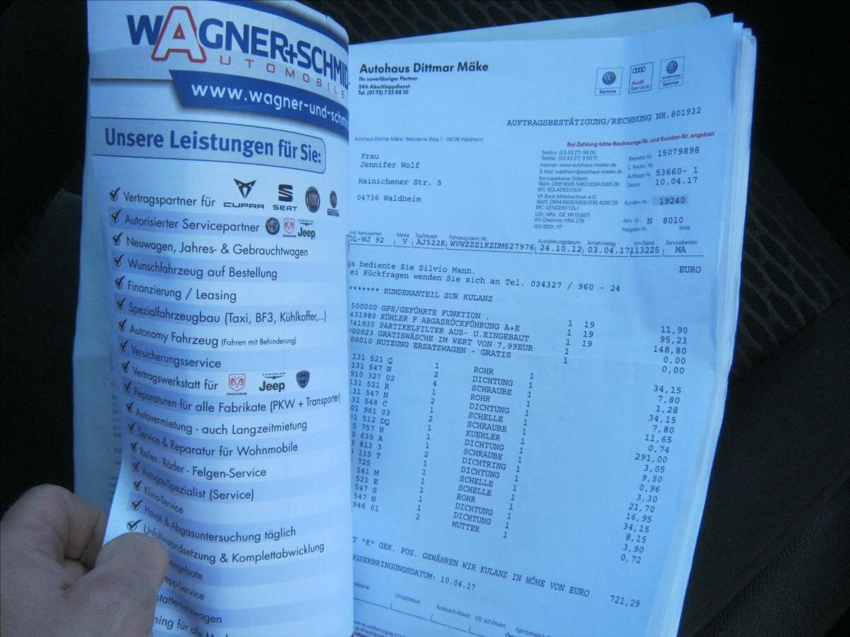 Volkswagen Golf Kombi 1,6 l 77 kw