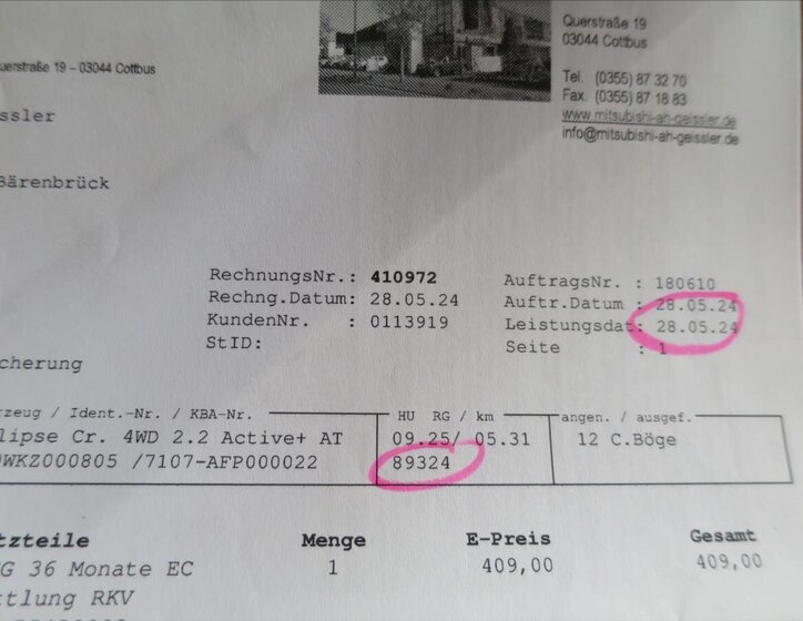 Mitsubishi Eclipse Cross SUV / Terénní 2,3 l 109 kw