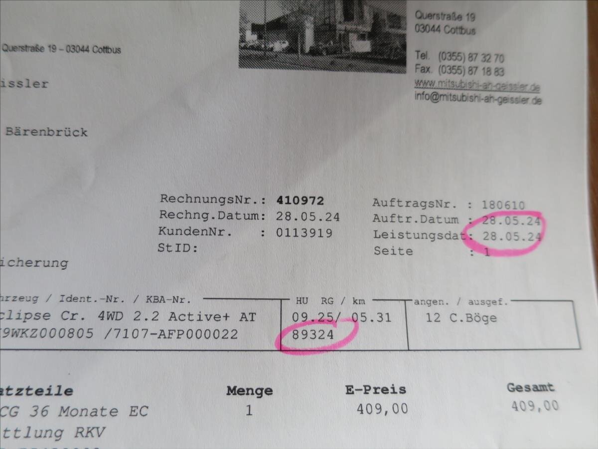 Mitsubishi Eclipse Cross SUV / Terénní 2,3 l 109 kw