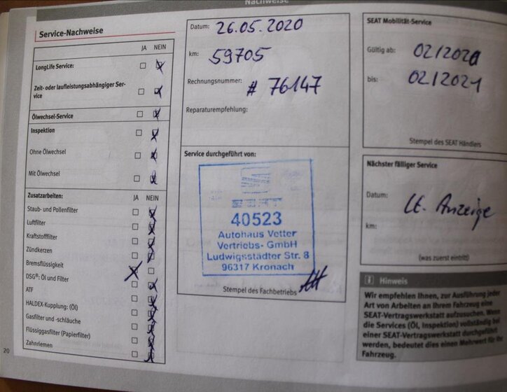 Seat Leon Kombi 1,6 l 85 kw