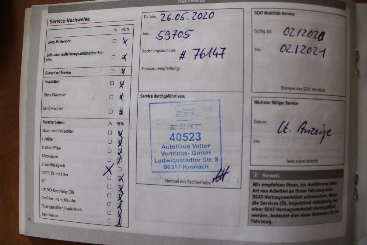 Seat Leon Kombi 1,6 l 85 kw