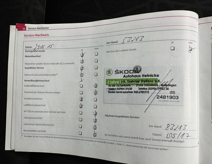 Škoda Fabia Kombi 1,2 l 77 kw