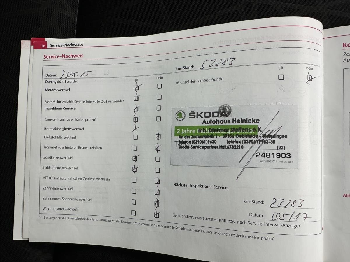 Škoda Fabia Kombi 1,2 l 77 kw