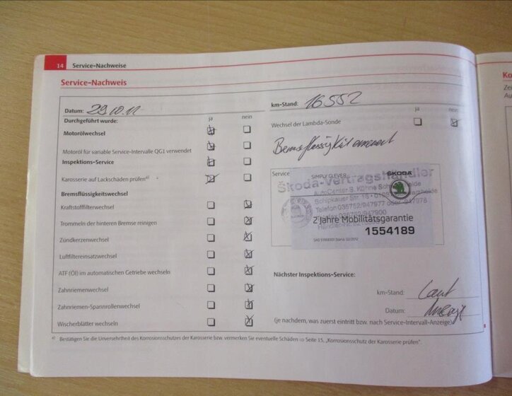 Škoda Fabia Hatchback 1,2 l 63 kw