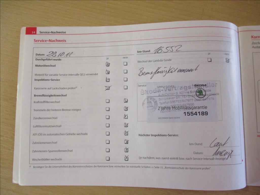 Škoda Fabia Hatchback 1,2 l 63 kw