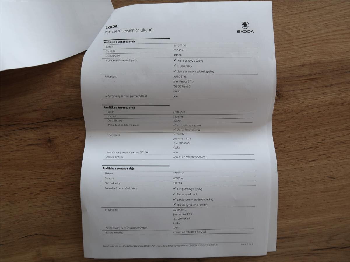 Škoda Rapid Sedan / Limuzína 1,2 l 63 kw