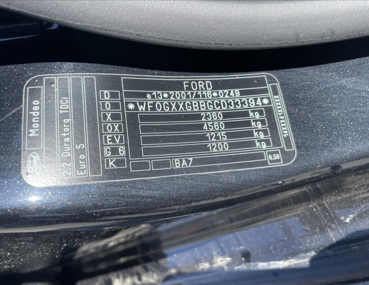 Ford Mondeo Kombi 2,2 l 147 kw