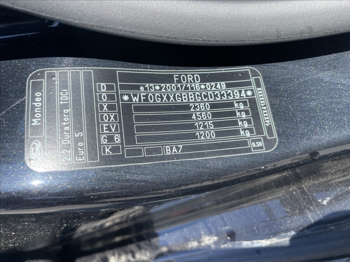 Ford Mondeo Kombi 2,2 l 147 kw