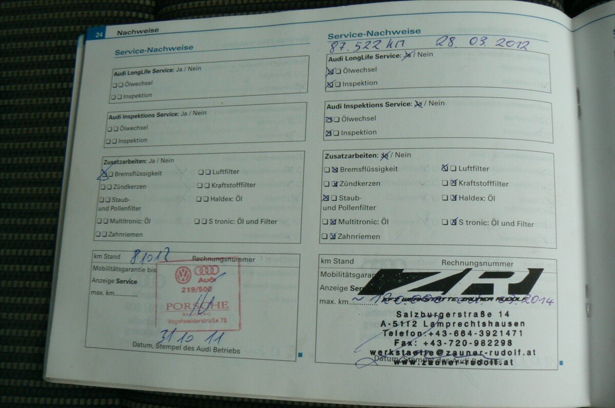 Audi A4 Kombi 2,0 l 105 kw