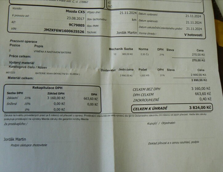 Mazda CX-5 SUV / Terénní 2,2 l 110 kw