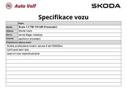 Škoda Scala Hatchback 1,5 l 110 kw