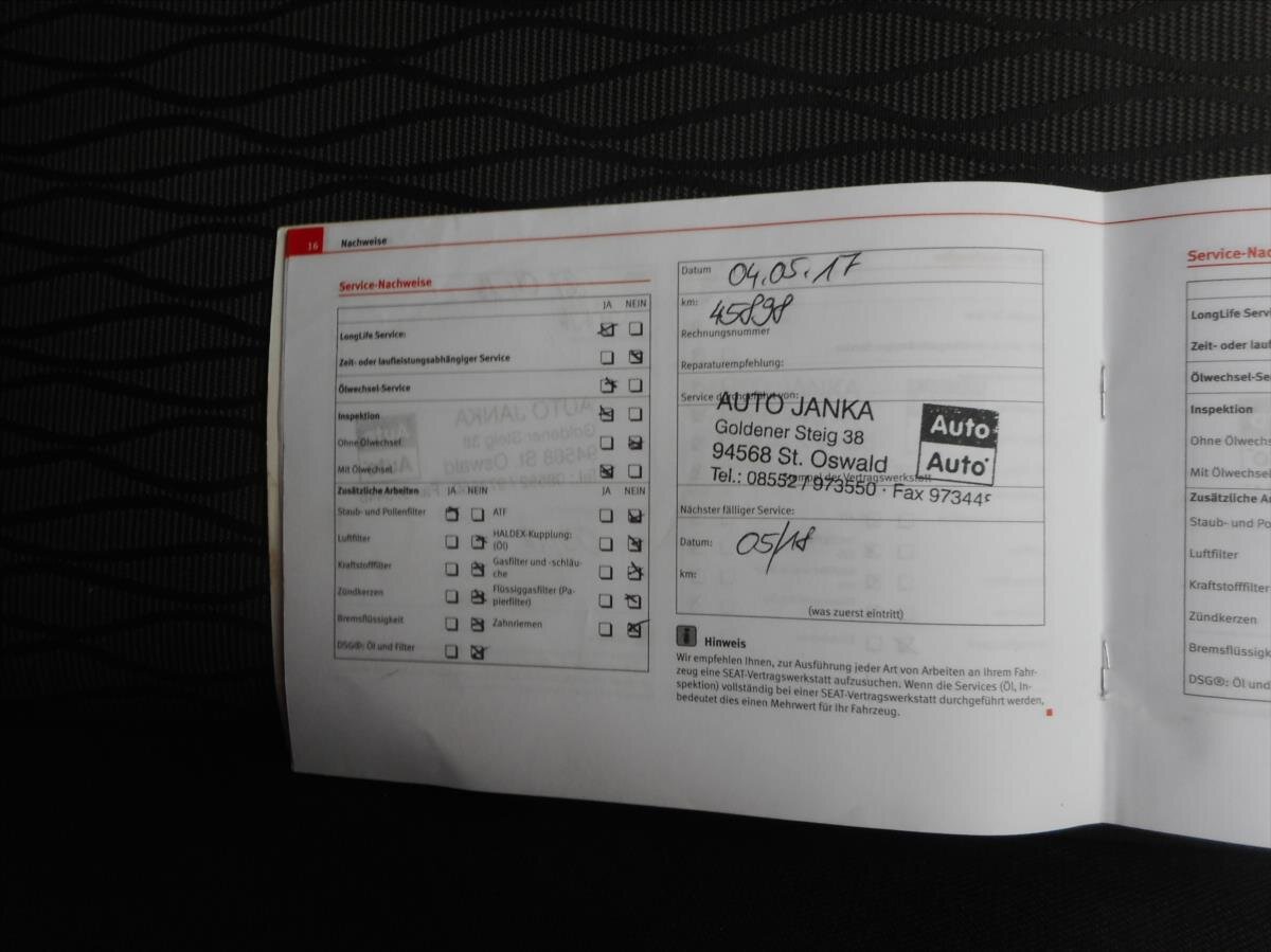 Seat Leon Hatchback 1,4 l 90 kw