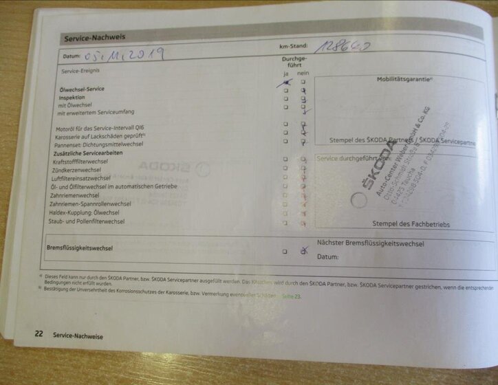 Škoda Octavia Kombi 2,0 l 110 kw