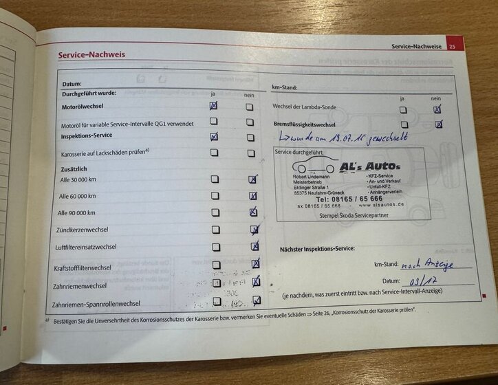 Škoda Octavia Kombi 1,4 l 90 kw