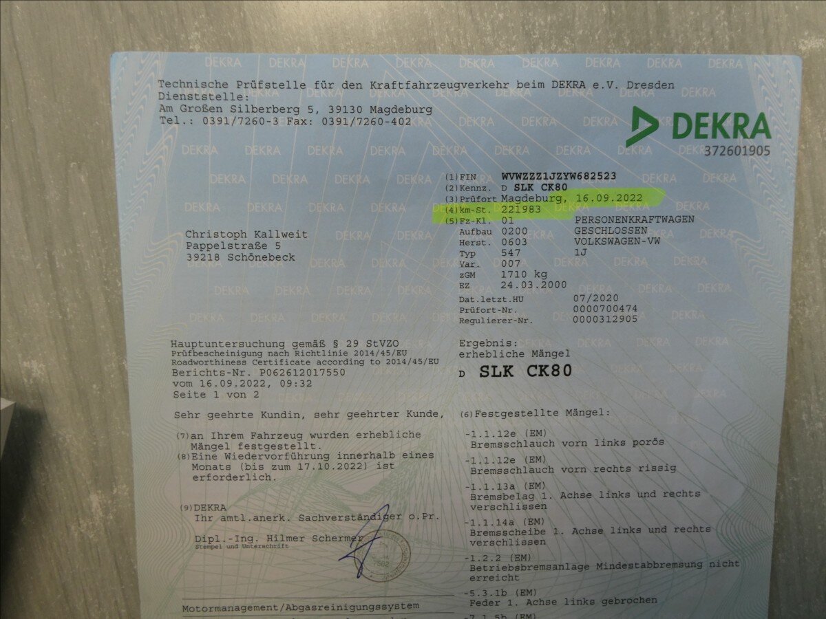 Volkswagen Passat Kombi 1,4 l 90 kw