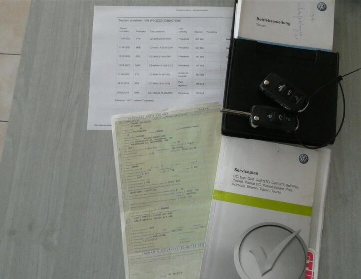 Volkswagen Touran MPV 2,0 l 103 kw