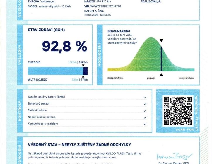Volkswagen Arteon Kombi 1,4 l 115 kw