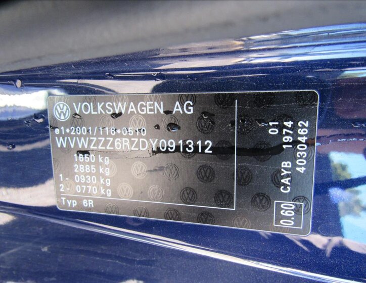 Volkswagen Polo Hatchback 1,6 l 66 kw