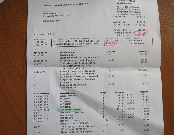 Mitsubishi Outlander SUV / Terénní 2,3 l 110 kw