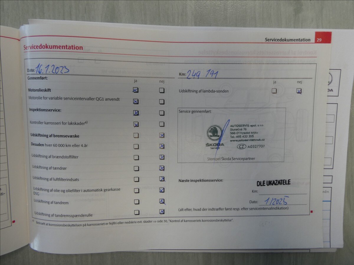 Škoda Octavia Kombi 1,6 l 77 kw