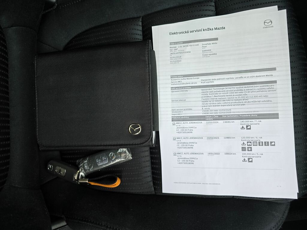 Mazda 6 Kombi 2,0 l 121 kw