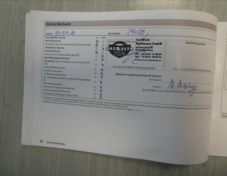 Škoda Octavia Kombi 2,0 l 103 kw