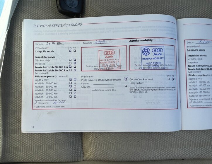 Audi A4 Sedan / Limuzína 1,8 l 110 kw