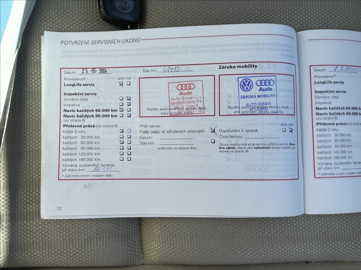 Audi A4 Sedan / Limuzína 1,8 l 110 kw