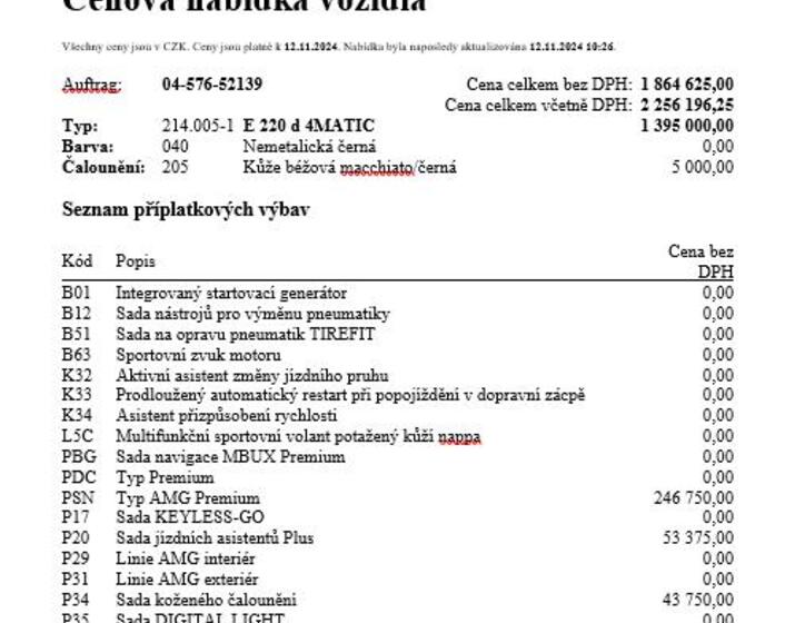 Mercedes-Benz Třídy E 1